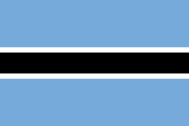Botsuana flag