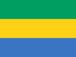 Gabón flag