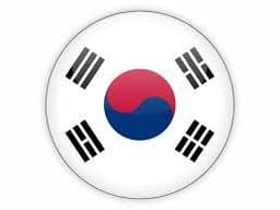 Corea del Sur flag