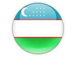Uzbekistán flag