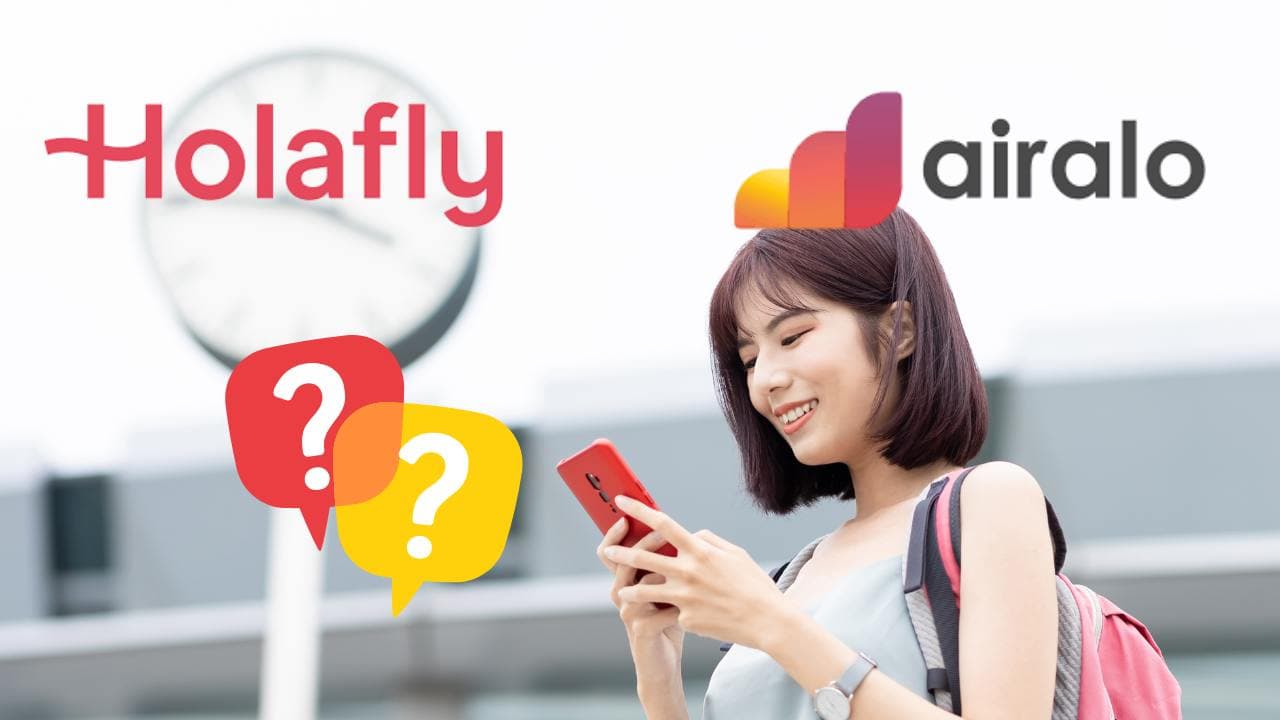 Airalo vs Holafly: Qué eSIM es mejor para viajeros