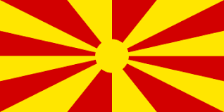 Macedonia del Norte flag